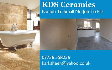KDS Ceramics - Call 07756 558256 KDS Ceramics