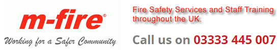 M-Fire - Providing Fire Safety Services and Staff Training throughout the UK. M-Fire, Bourne