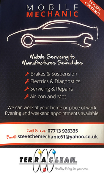 Steve Mobile Mechanic, Bourne - Call 07713 926335 Steve Mobile Mechanic, Bourne