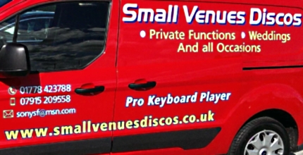 Small Venues Discos and Pro Keyboard Player