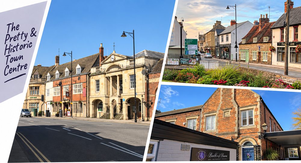 Bourne Town Centre, Bourne