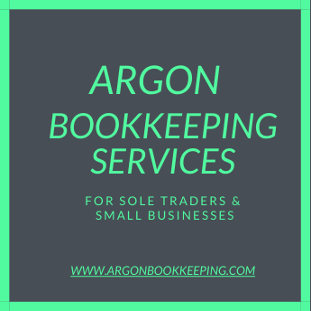 Argon Bookkeeping Services - For Sole Traders & Small Businesses Argon Bookkeeping Services