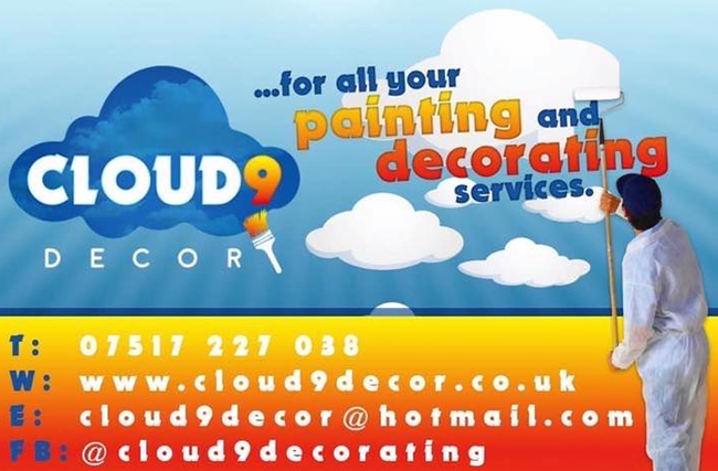 Cloud9 Decor - Call 07517227038 Cloud9 Decor, Bourne