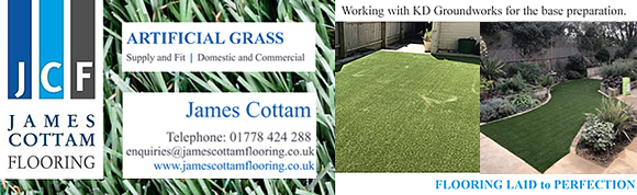James Cottam Flooring - Artificial Grass - Call 01778 424 288 James Cottam Flooring - Artificial Grass