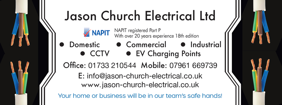 Jason Church Electrical Ltd - Call 01733 210544 Jason Church Electrical Ltd, Bourne