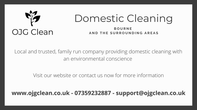 OJG Clean - Domestic Cleaning - Call 07359232887 OJG Clean - Domestic Cleaning, Bourne