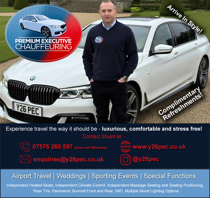 Premium Executive Chauffeuring, Bourne
