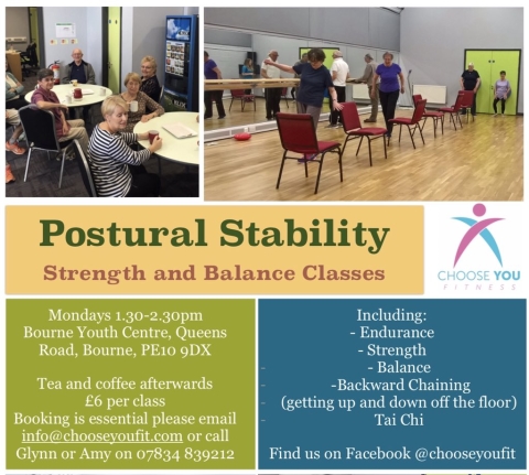 Strength and Balance Classes in Bourne Strength and Balance Classes, Bourne