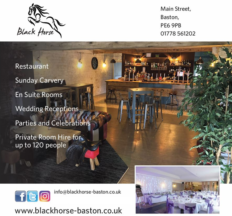 The Black Horse, Baston - Call 01778 561202 The Black Horse, Baston