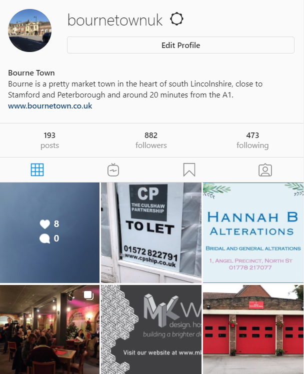 BourneTown.co.uk Instagram BourneTown.co.uk Instagram