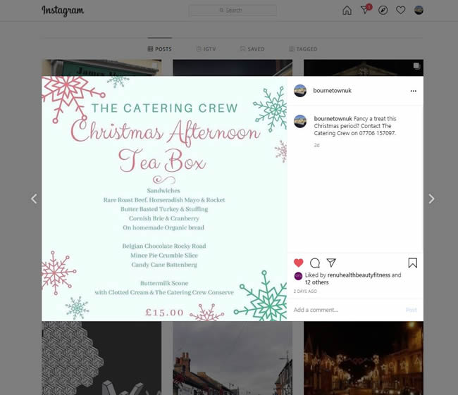 BourneTown.co.uk Instagram BourneTown.co.uk Instagram