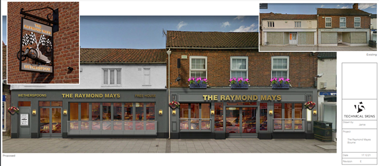 The Maymond Mays, Bourne
