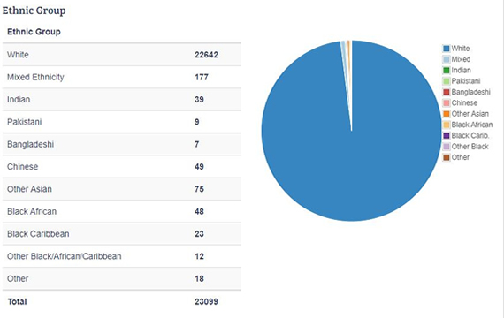 Bourne Ethnic Groups