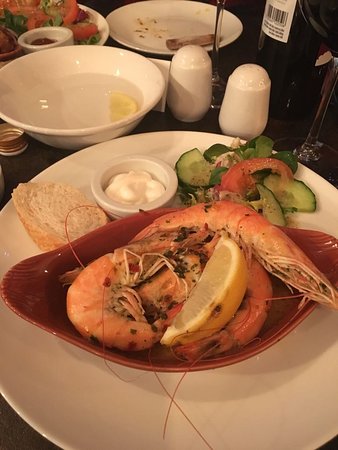 Food at Newton Wine Bar & Tapas, Bourne