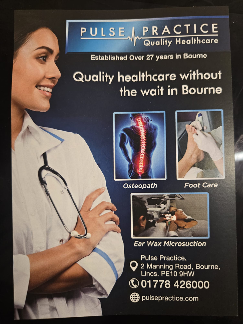 Pulse Practice, Bourne