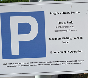 Burghley Street Car Park, Burghley Street, Bourne